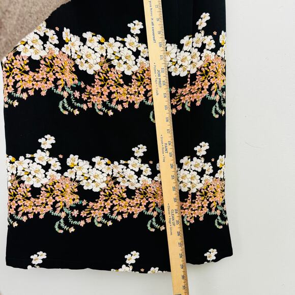 DE Collection Women's Midi Skirts Bundle of 2 Polka Dot & Floral Print L - Picture 9 of 14